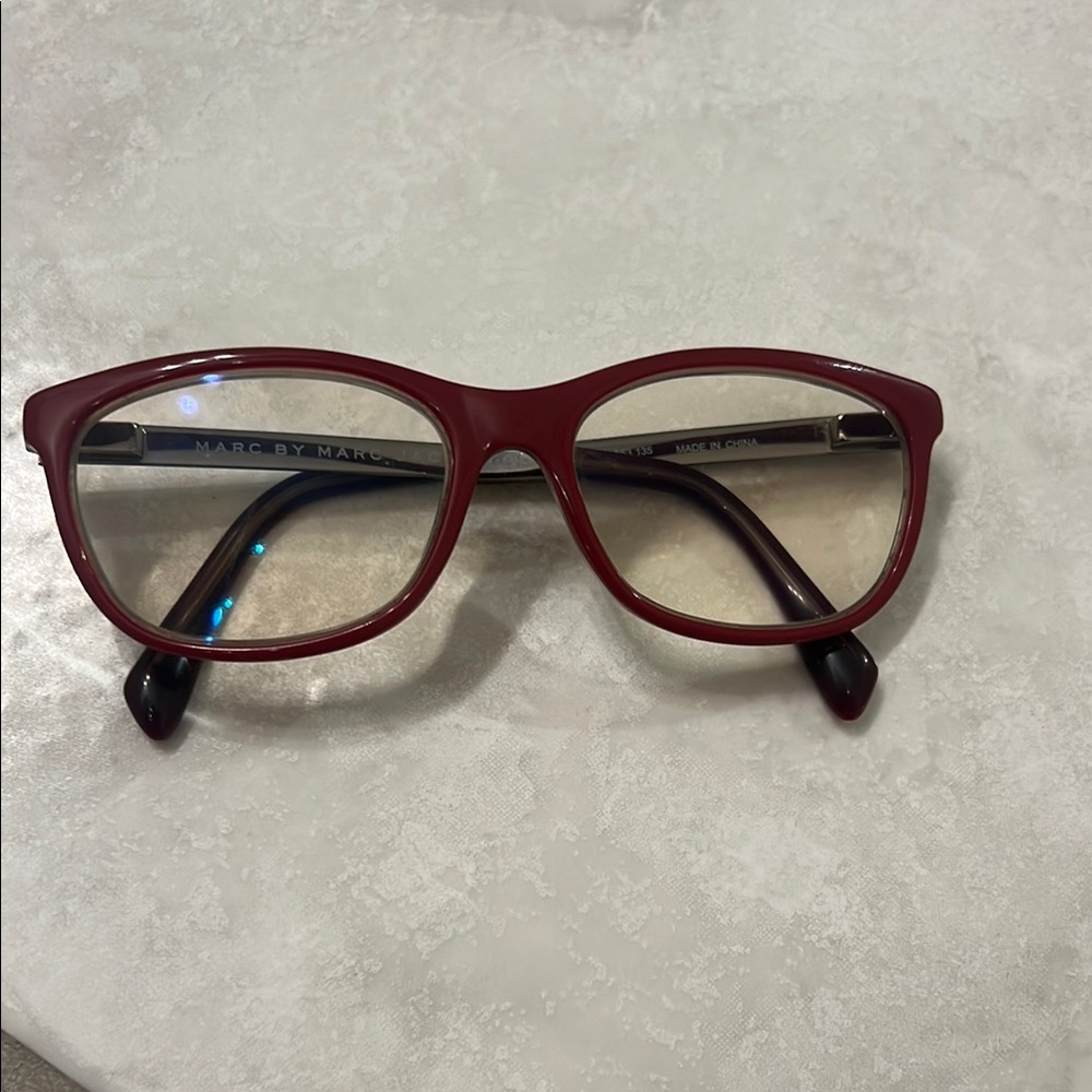 Marc by Marc Jacobs Burgundy Eyewear